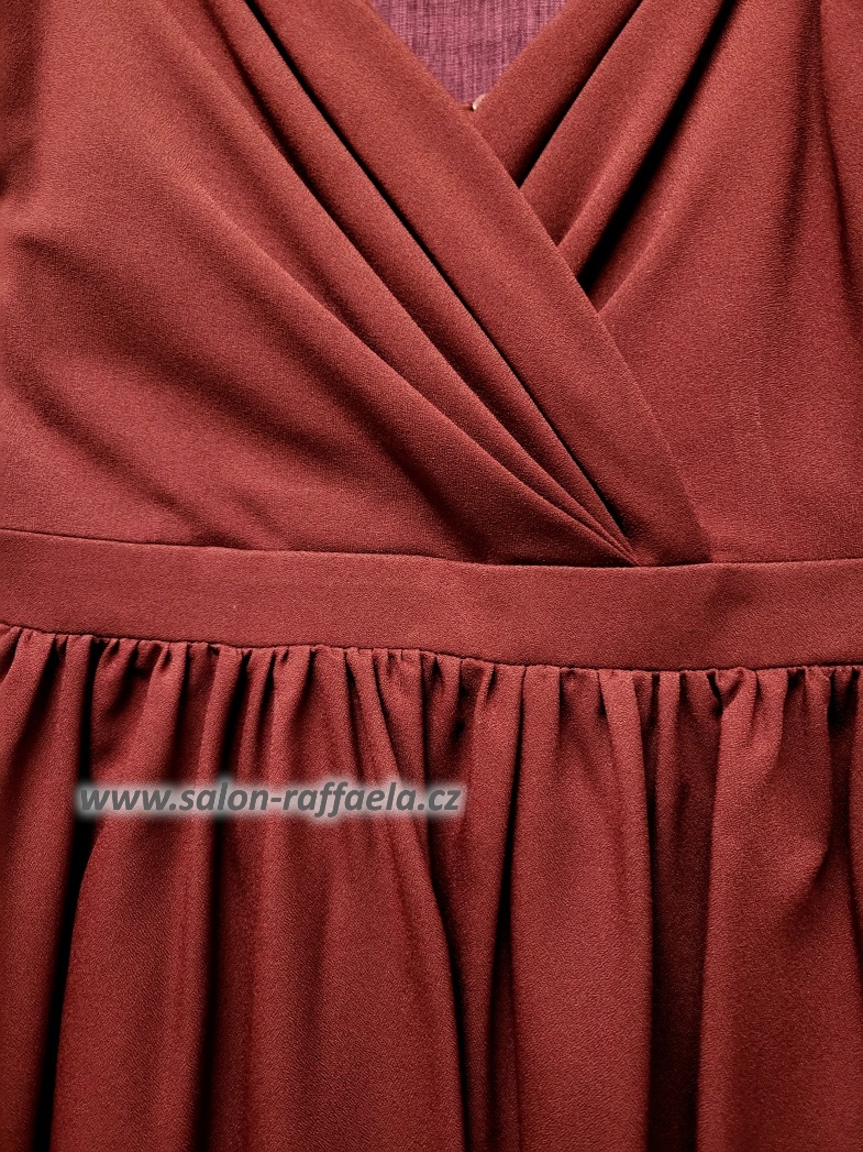 Krátké společenské šaty s dvojitými ramínky Ruby II (vel. 32 a 36)