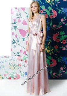 Saténové minimalistické šaty Molly (vel. S)