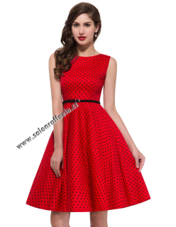 Puntíkované šaty Retro 25 (vel. S/M)