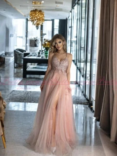 Maturitní šaty s třpytivou tylovou sukní Milagros (vel. 36)